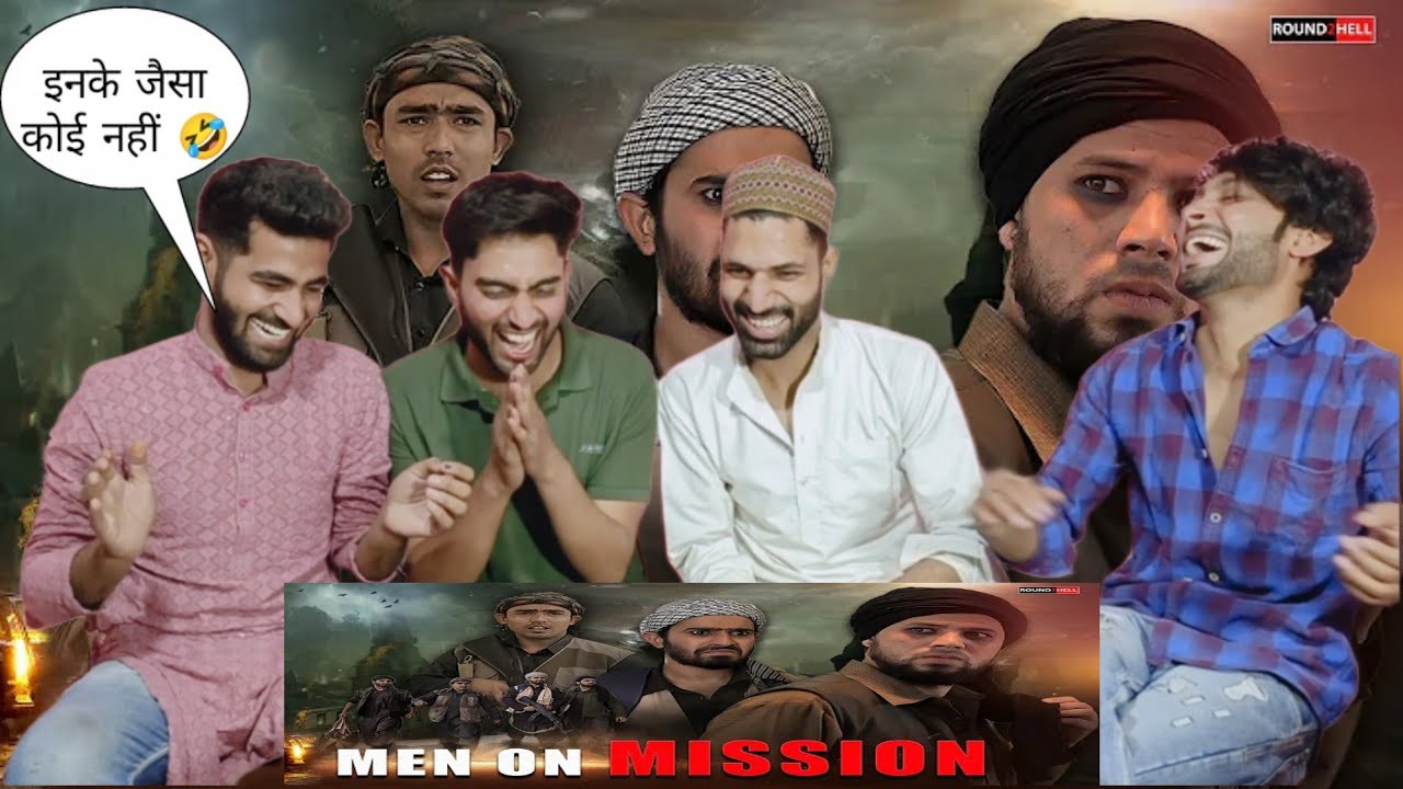 MEN ON MISSION REACTION | MOM | Funny Reaction Video 🤣 | Round2hell |R2H | @v2reaction256