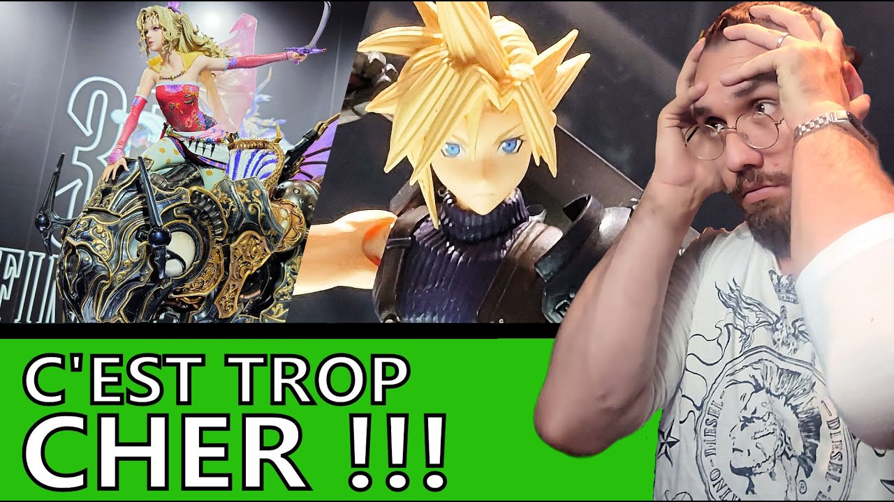 J'AI VU la résine FF VI à 10 000 BOULES ! - Vlog Figurines Final Fantasy VII