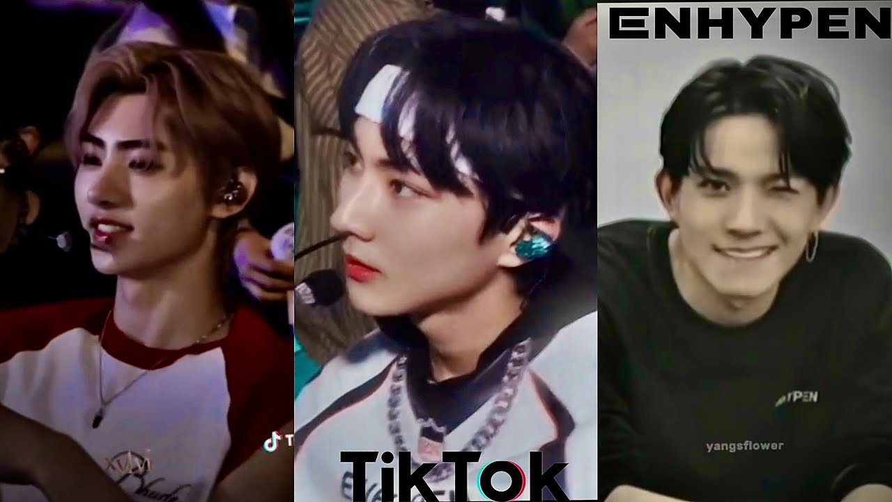 Enhypen tiktok edits Compilation because they’re the hottest men on earth #10