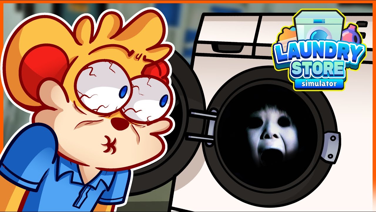 MY STORE IS HAUNTED?!?! [LAUNDRY STORE SIMULATOR]