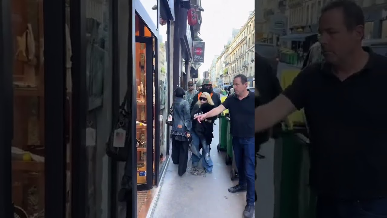 Madonna is still in Paris