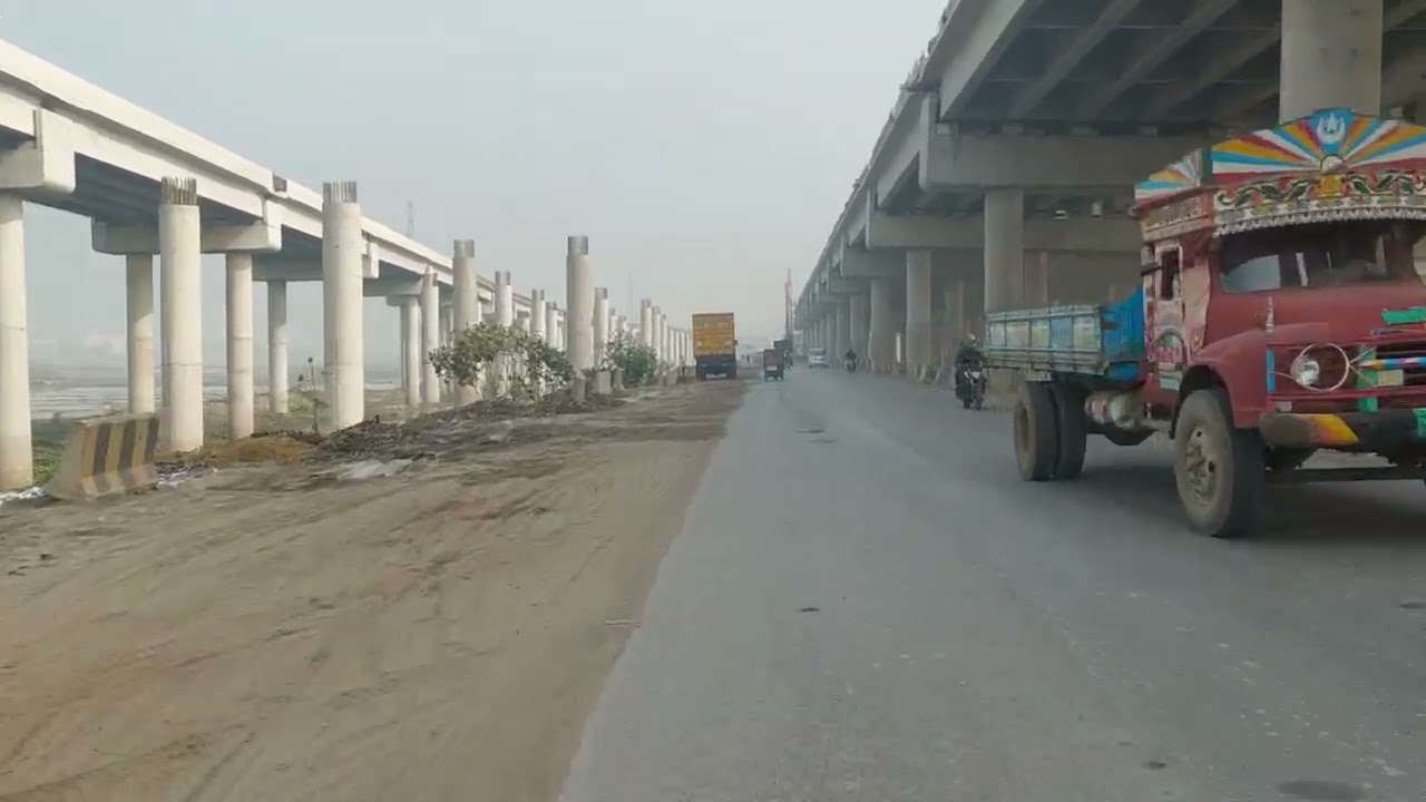 Dhaka-Ashulia Elevated Expressway !! Konabari cycle riders!!