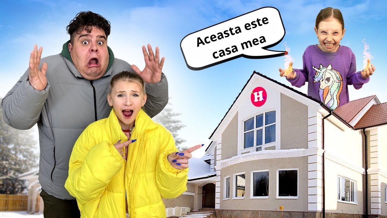 FATA REA ​​A PRELUAT CASA MISS NICOLE | Adolescenții salvează o casă | Miss Nicole și prietenii