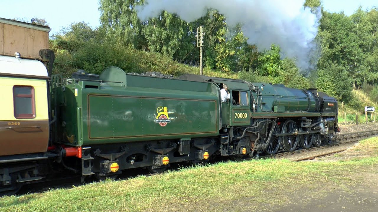 SEVERN VALLEY AUTUMN STEAM GALA AT EARDINGTON STATION 2015