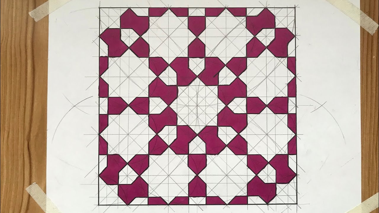 Al-Hakim Mosque Geometric Pattern | Islamic Geometry