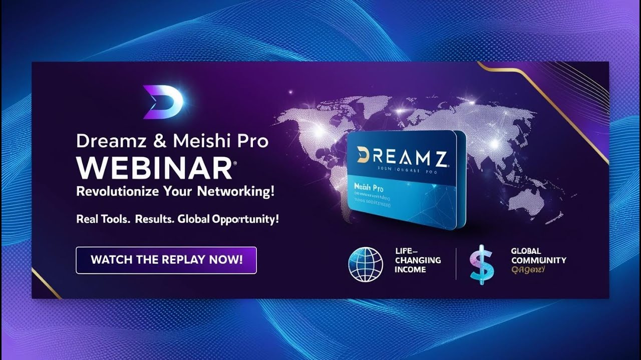 Dreamz x Meishi Pro Webinar | Breakthrough Tools & Record-Breaking Growth!