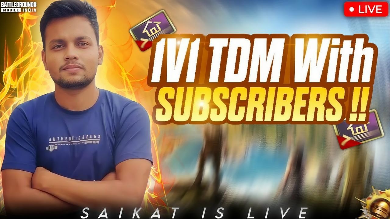 1v1 WITH SUBSCRIBERS | LIVE IQQ13🔥 #bgmilive #pubgmobile #iqq13bgmi #1v1tdm #livestream