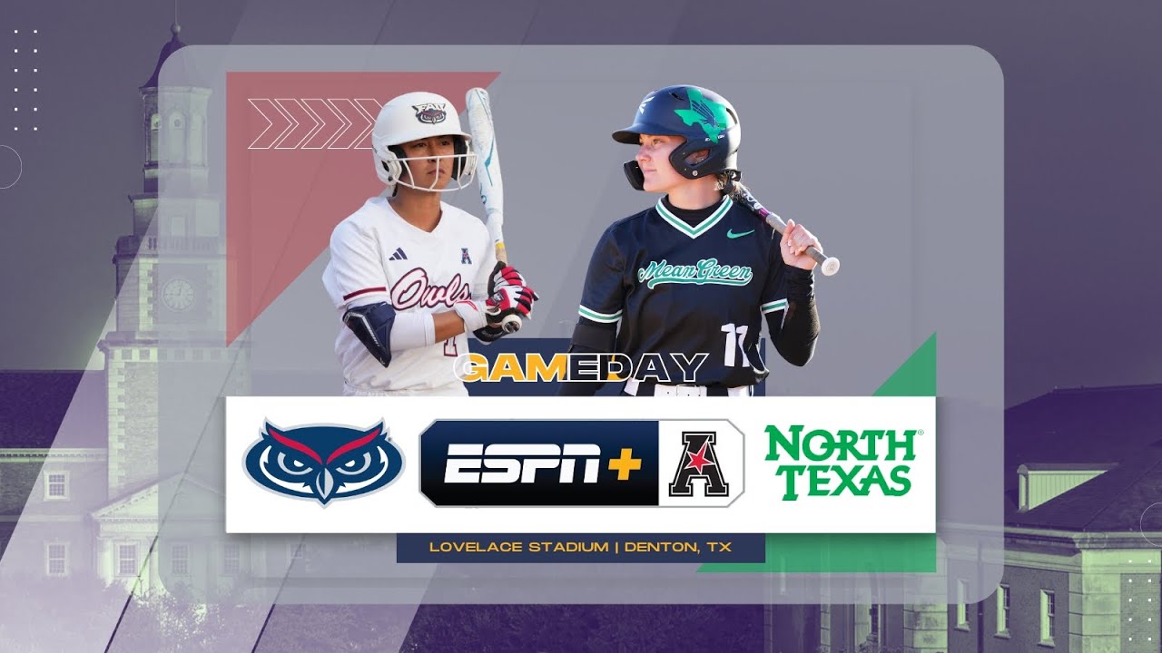 UNT takes series opener from FAU [Softball]
