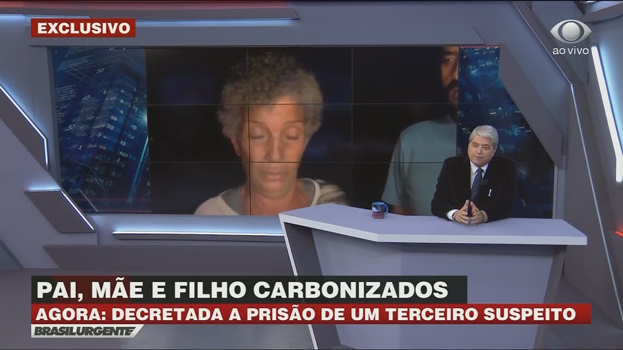 FAMÍLIA CARBONIZADA: Vó de suspeita de ter tramado o crime fala