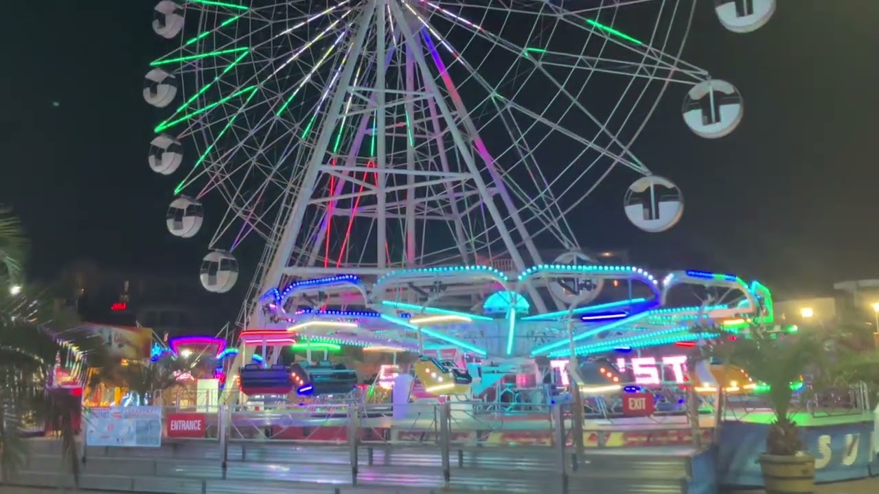 Luna Park Sunny Beach Bulgaria June 2025