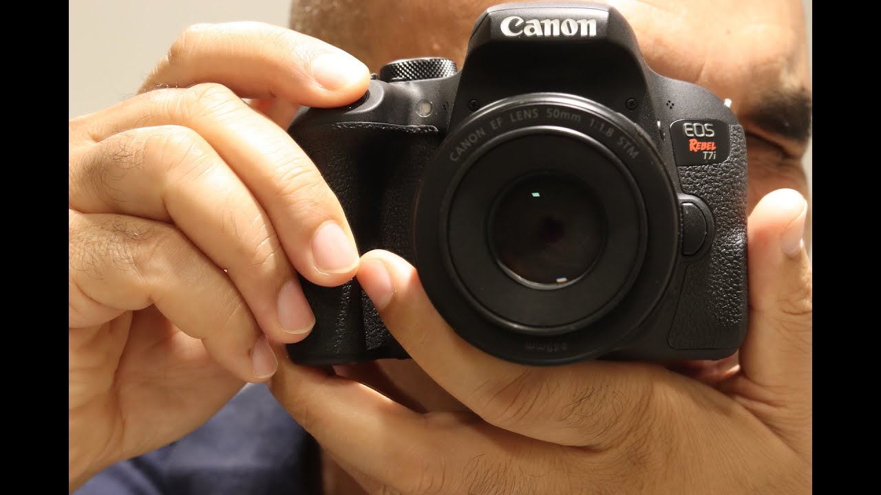 Canon EOS T7i 800d - Manual em português - Aula #4 - Usando a câmera no modo manual  - 4K