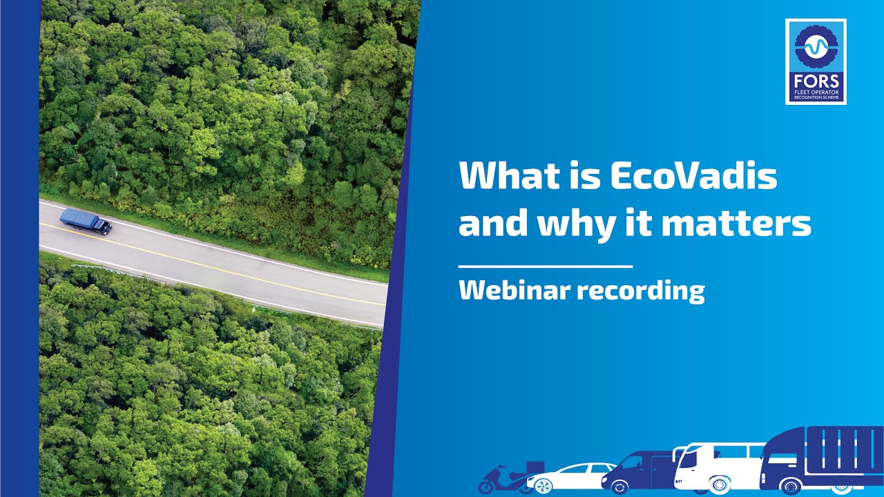 What is EcoVadis and why it matters for fleet operators - webinar recording