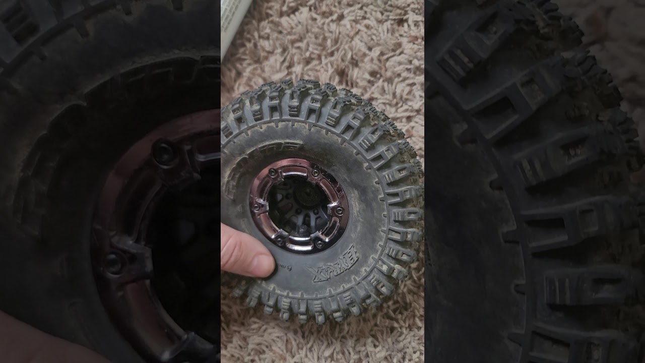 RC tires made Inflatable