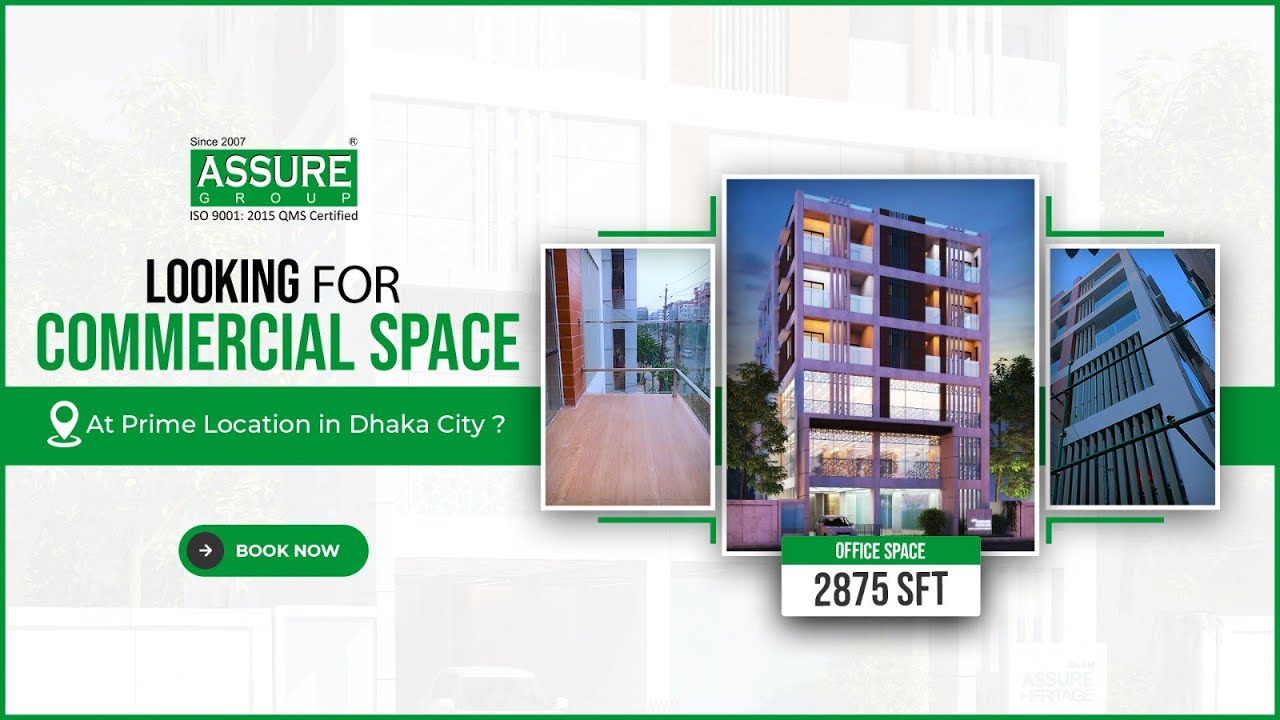 Luxury Ready Office Space in Uttara | Islam ASSURE Heritage | Prime Location | 2875 Sq. Ft.