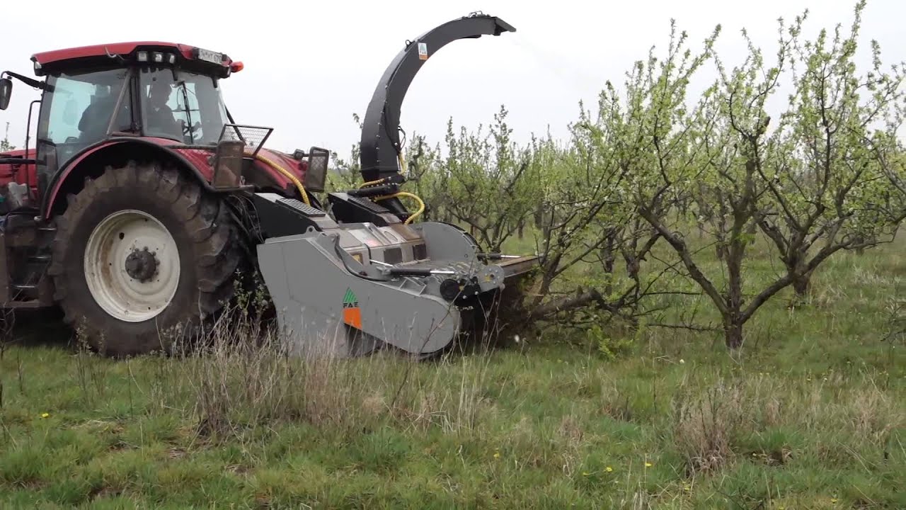 bioharvester / mulczer do zbiórki biomasy FAE BMH