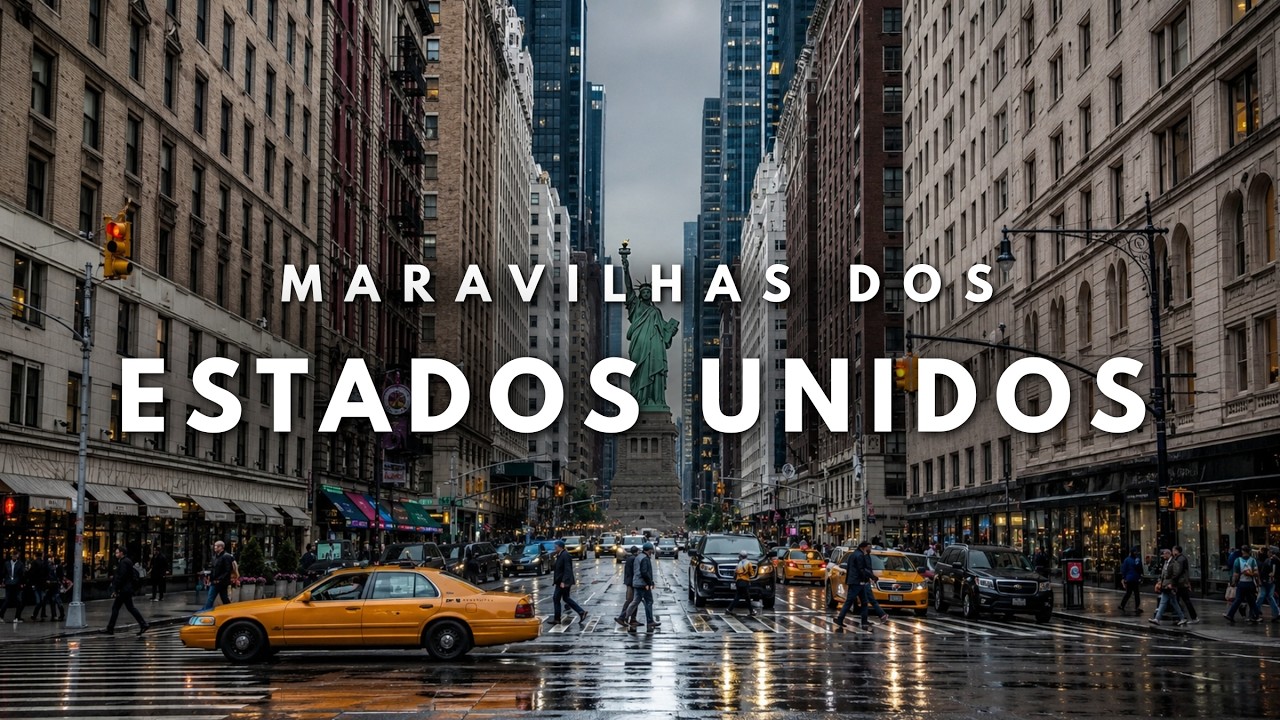 Maravilhas dos Estados Unidos: 50 Lugares Secretos e Mais Bonitos dos Estados Unidos | 4K