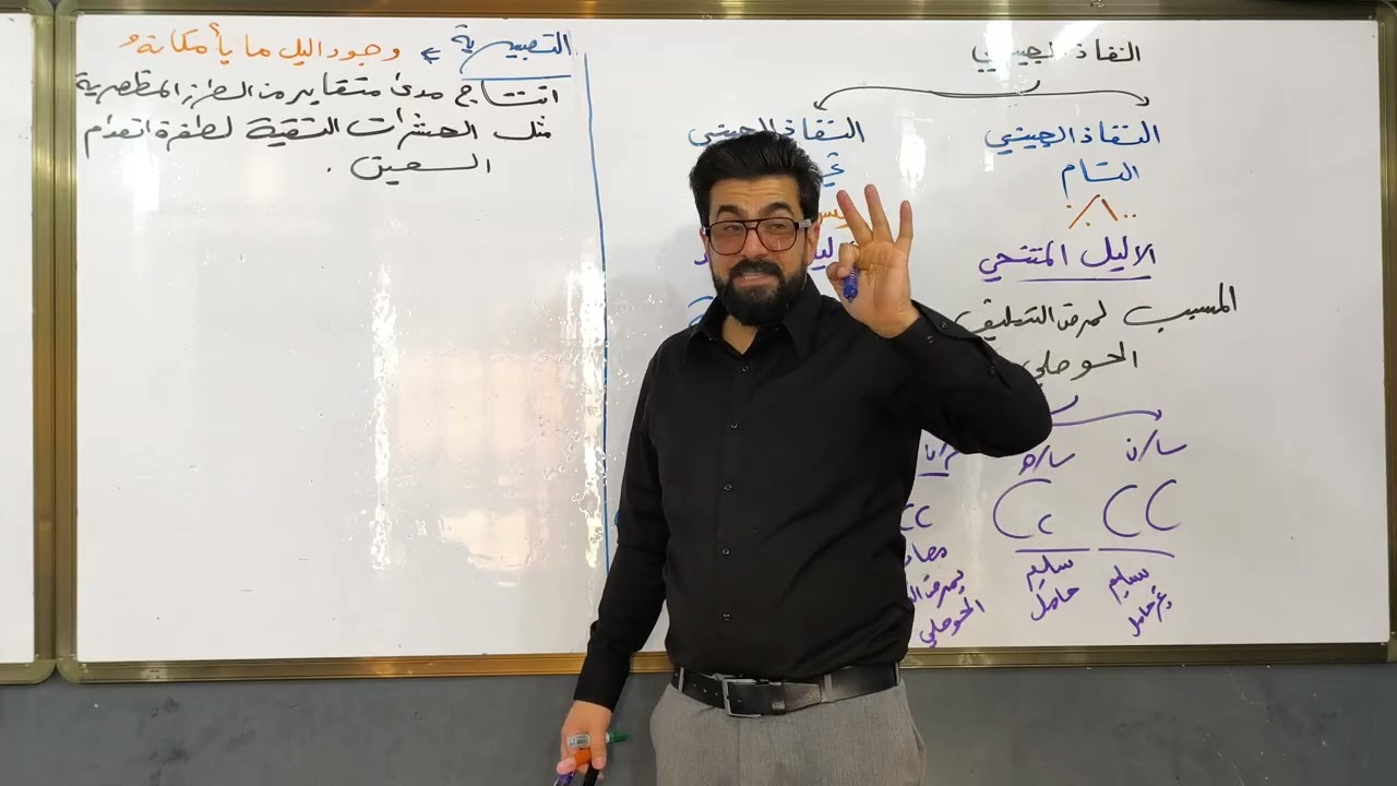 شرح أحياء الفصل الخامس ( المحاضرة التاسعة عشر)