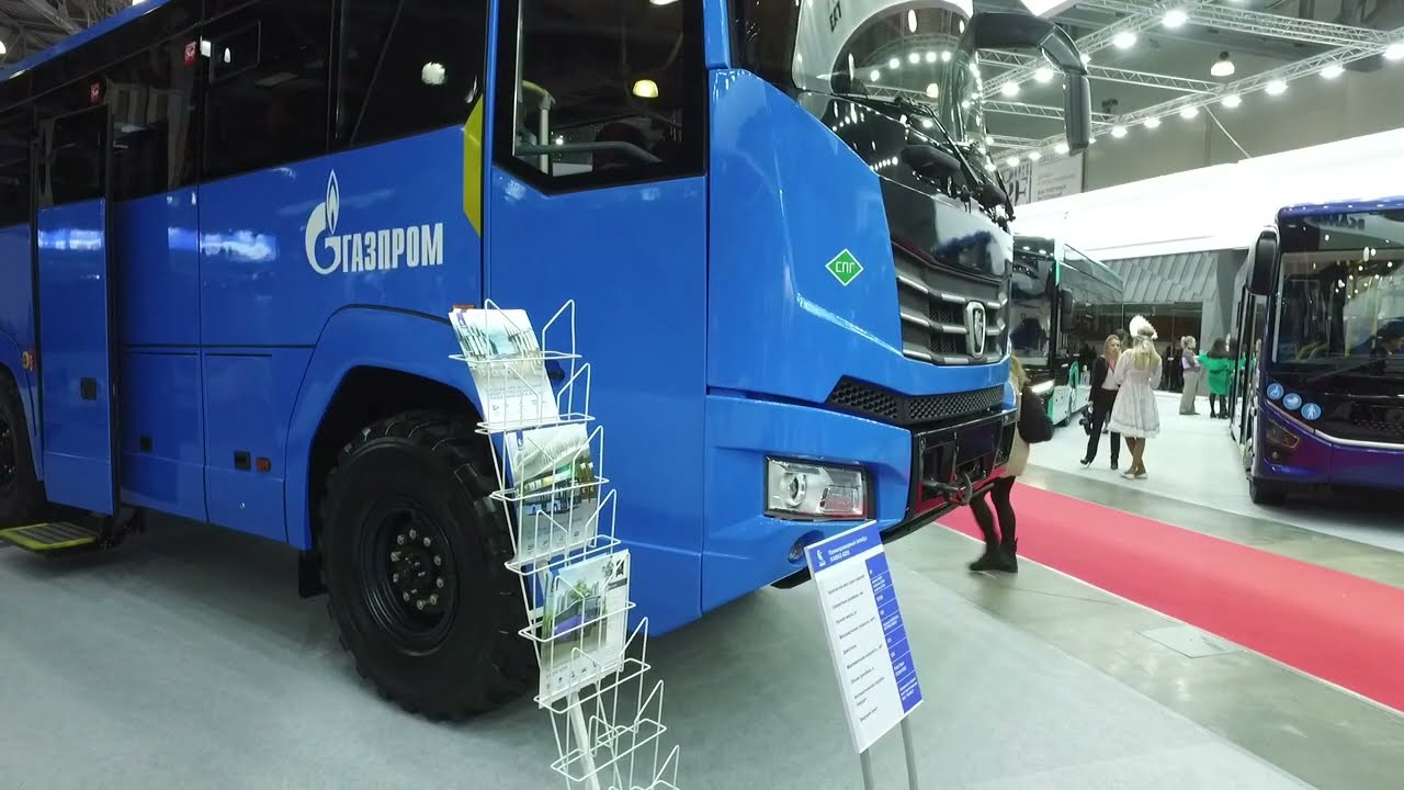 Полноприводный автобус КАМАЗ 6250 на 32 посадочных местакоробка Fast Gear FC6A140