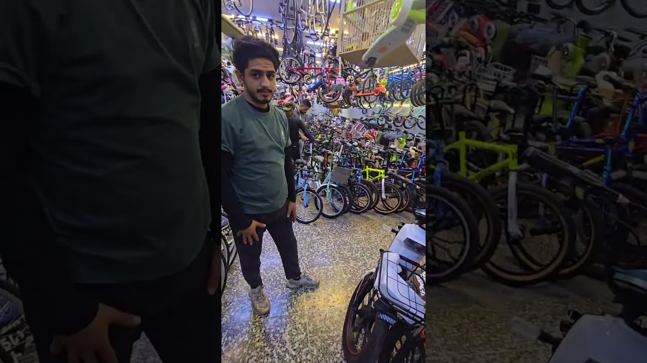 انواع الدراجات والبايسكلات في العراق بغداد شارع فلسطين معرض السبطين