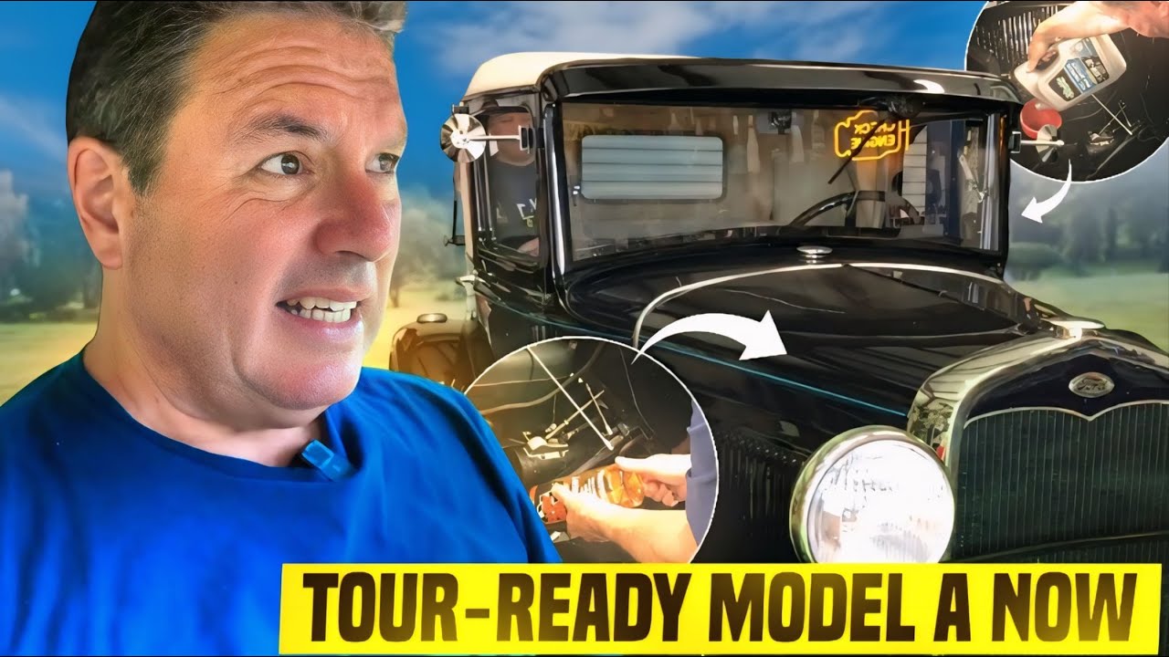 How to get your Ford Model A ready for touring (driving) season. Our first drive of 2025