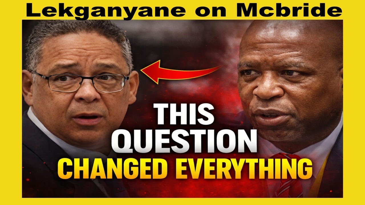 Lekganyane Asked One Question — McBride Confirmed Everything About Paul O’Sullivan