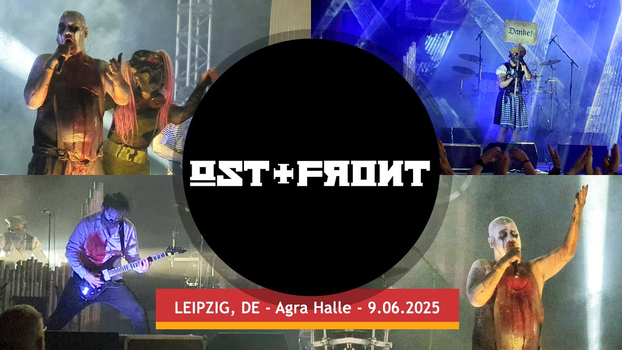 Ost+Front at Wave Gotik Treffen 2025, Agra Halle, Leipzig - 9.06.2025