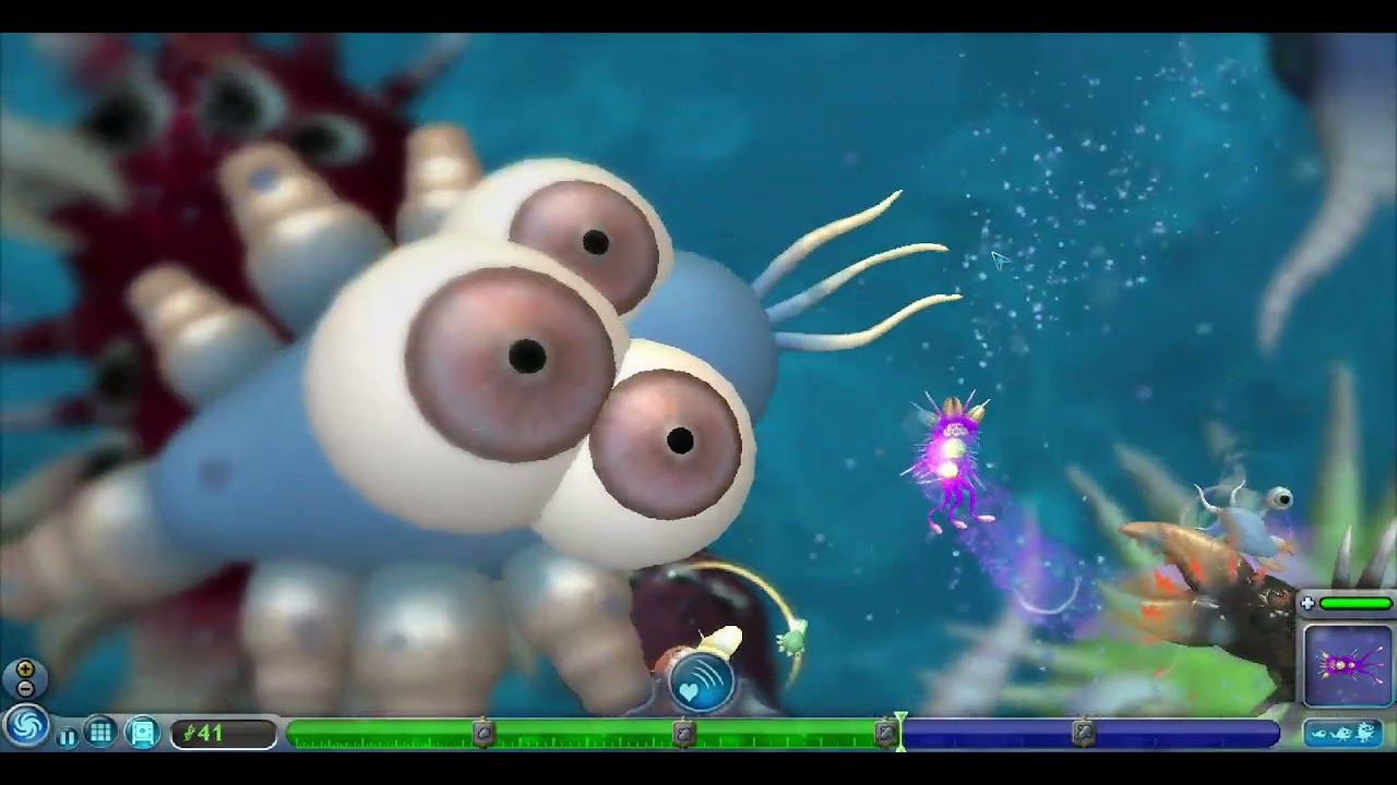 Cell Stage Extended Part 4.5 abridged donker video (SPORE modded)