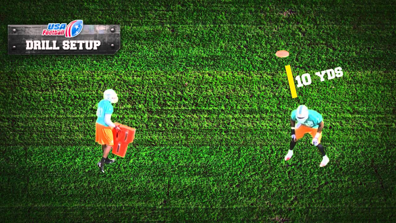 Miami Dolphins flat drop to open field tackle drill: Linebackers