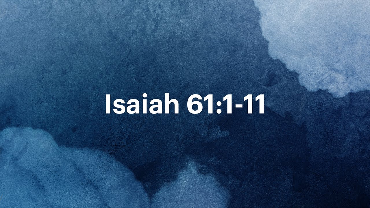 Christ City Church | Isaiah 61:1-11 | Perry Cheng