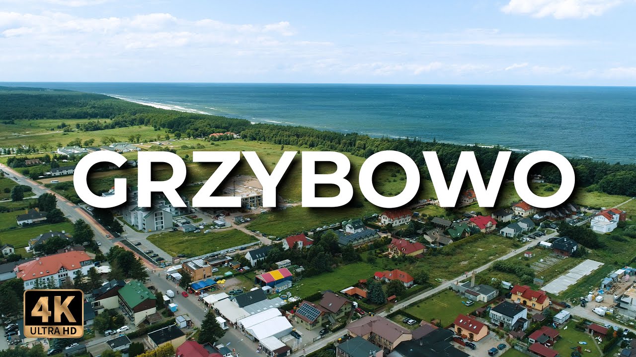 Grzybowo z drona | Lato | LECE W MIASTO™ [4k]