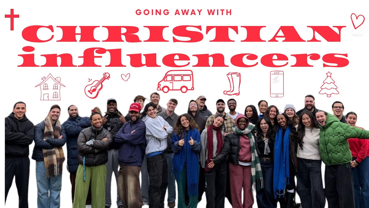 32 CHRISTIAN INFLUENCERS, ONE HOUSE || games, worship, fellowship | Vlogmas day 1