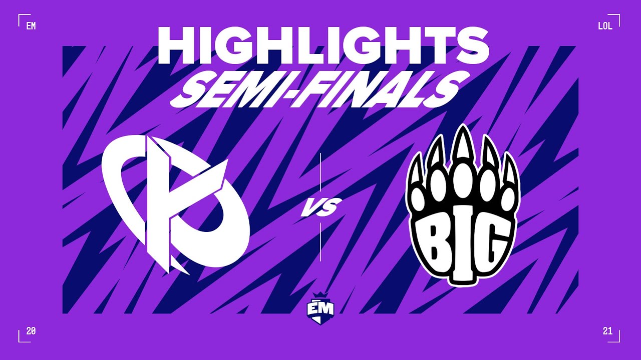 Amazon EU Masters: KC v BIG | Match Highlights | 2021 Summer