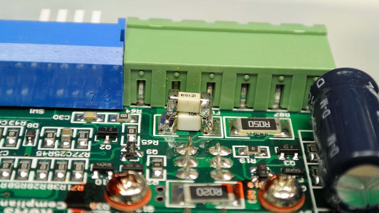Repairing a DQ542MA stepper driver