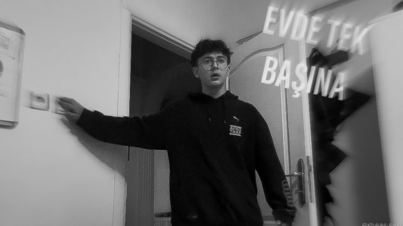 EVDE TEK BAŞINA (kısa korku film)
