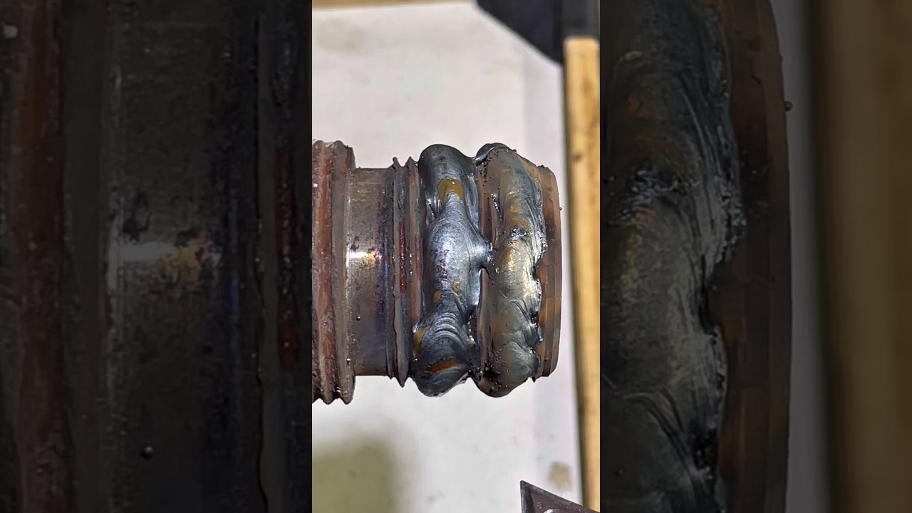 😳😳#metal #machine #cnc #welding #repair #machining