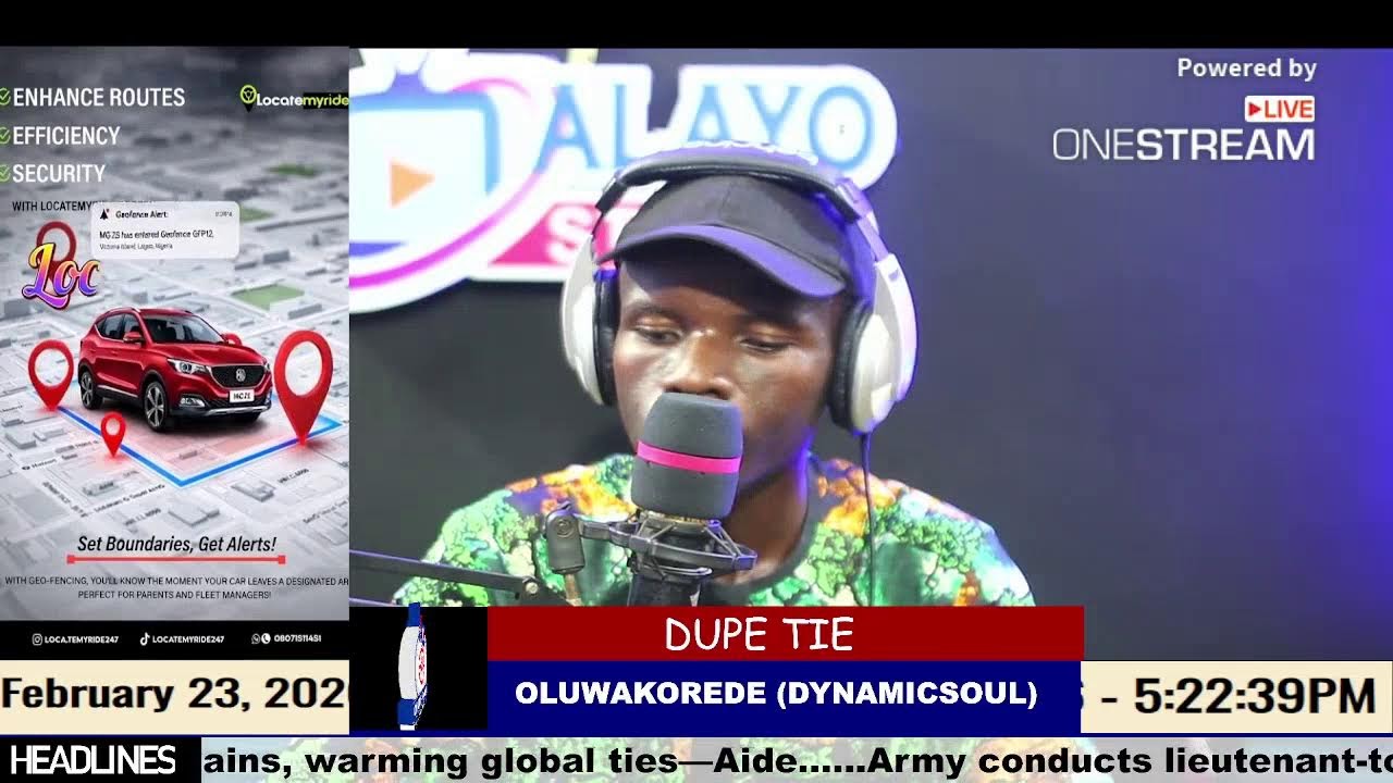 DUPE TIE - Live via OneStream Live #onestreamlive
