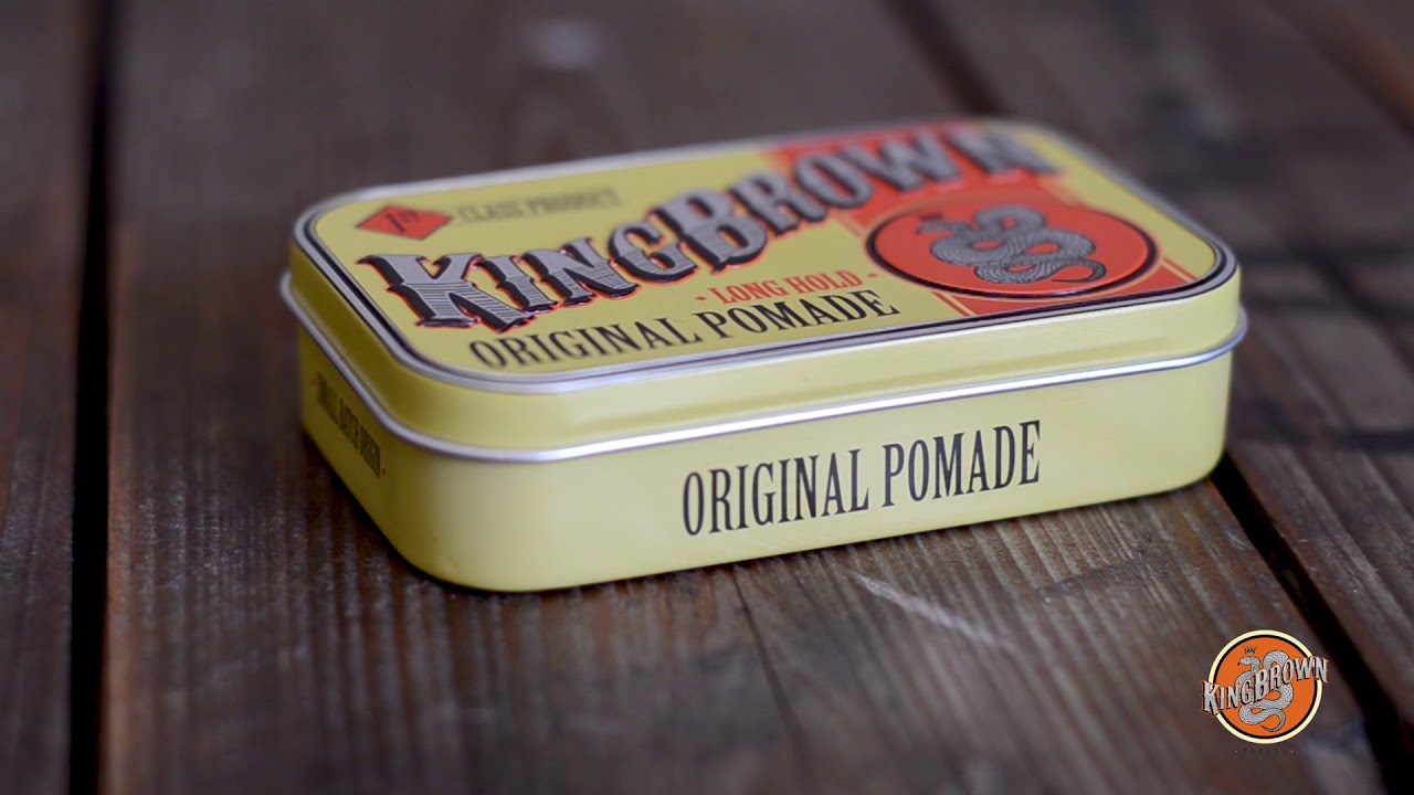 Best Oil Based Pomade: Original Pomade by King Brown Pomade