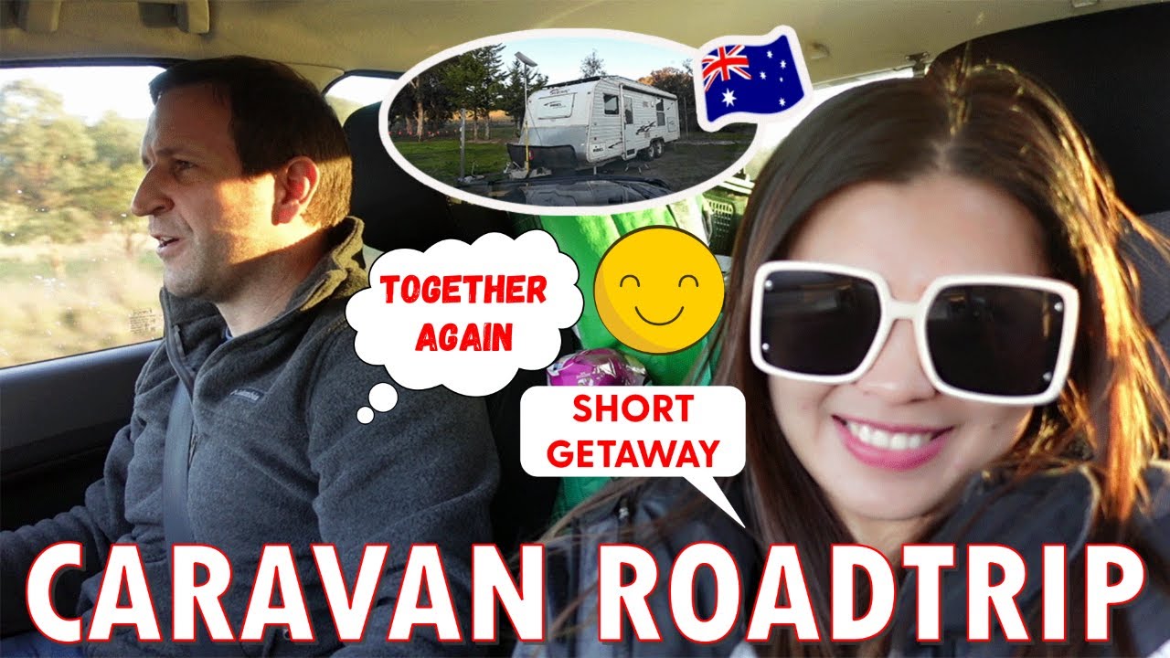 ROADTRIP TO BOONIE DOON, VIC, AUSTRALIA +BRINGING OUR CARAVAN +CARAVAN PARK + WINTER 2023 @indaynamo