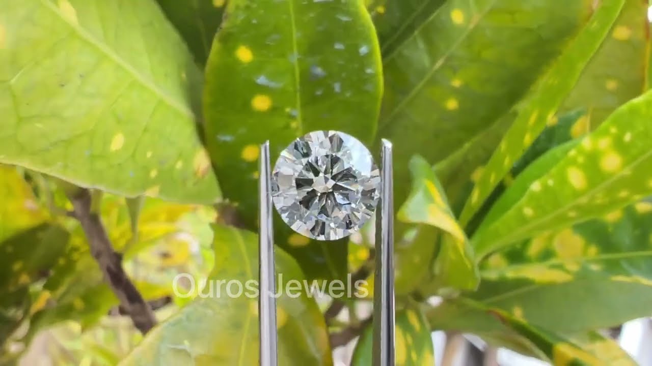 1.50 Carat IGI Certified Round Cut Lab Diamond  @ourosjewels