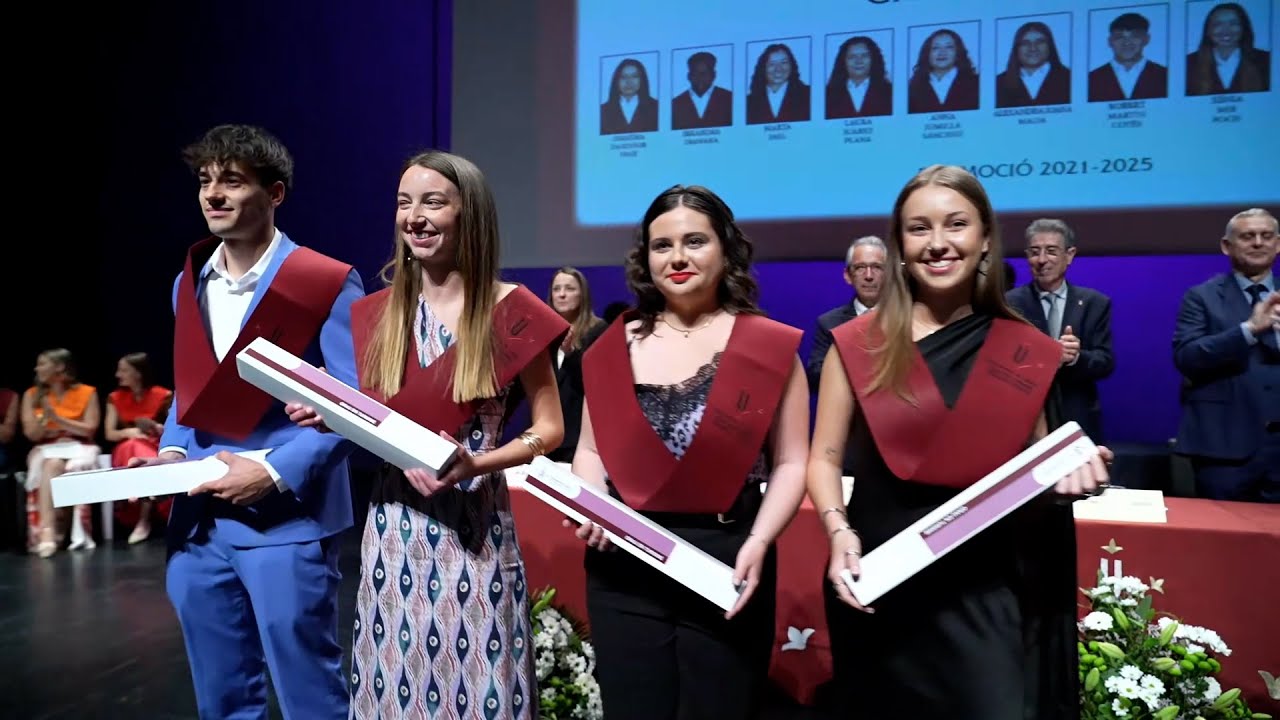Resum Acte d'Entrega Orles Acadèmiques FDET de la UdL Curs 24-25
