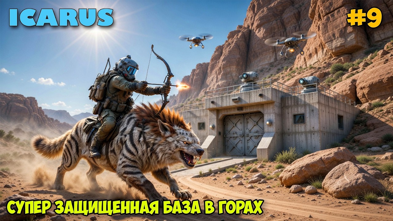 Взрывные патроны ЗЛО - Супер защищеная База в Горе - Icarus Dangerous Horizons Expansion #9
