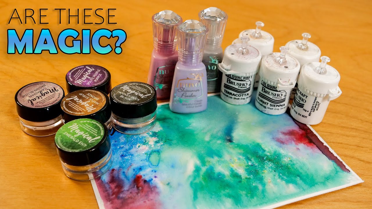 Is this Magic? Get Instant Color with Watercolor Powders