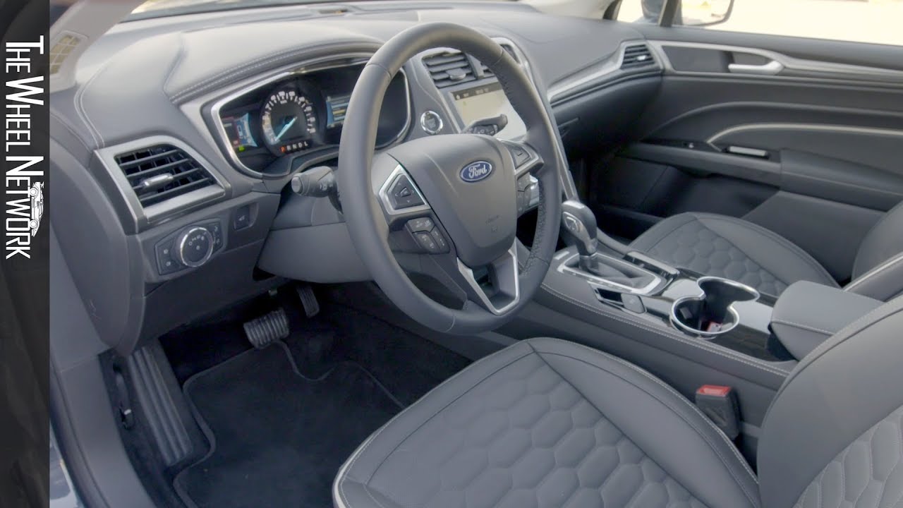 2019 Ford Mondeo Hybrid Wagon Vignale Interior (Italy)
