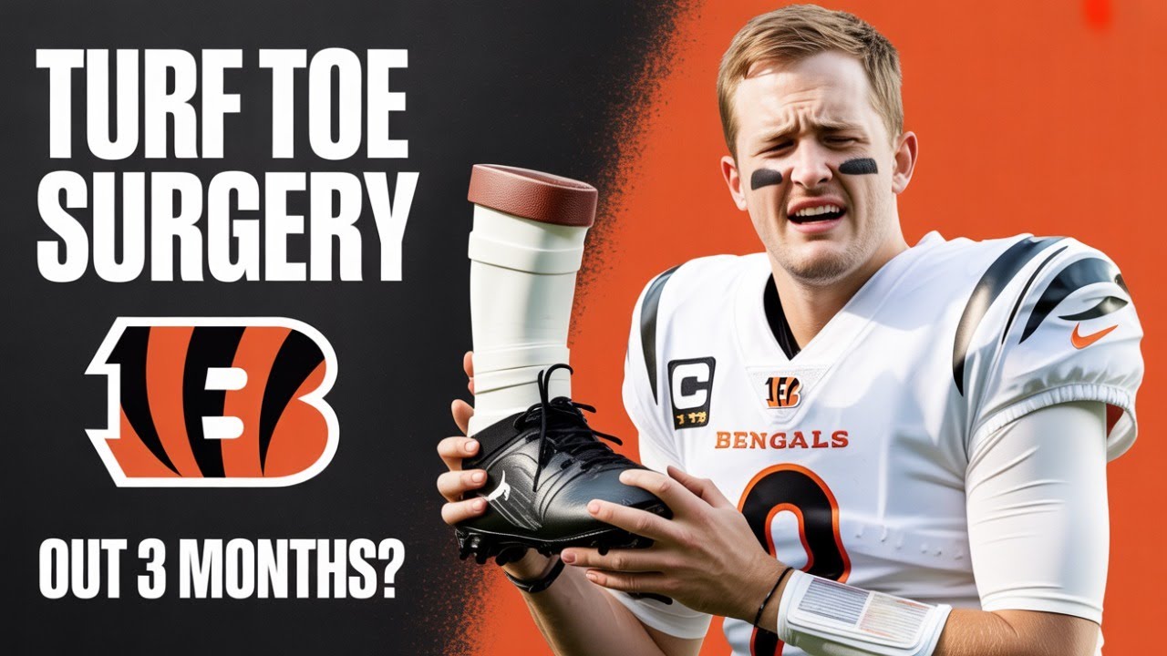 Joe Burrow Injury Update: Turf Toe Surgery & What It Means for the Bengals