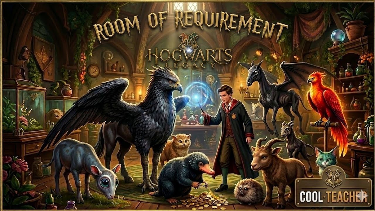 Visit Room of Requirement.... And meet my beasts.....  Hogwarts