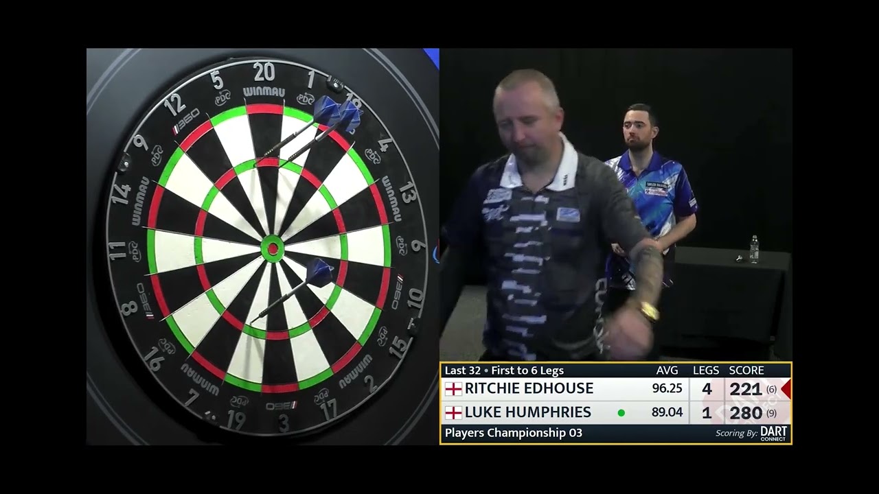 Luke Humphries vs Ritchie Edhouse | Players Championship 3 2026 🎯