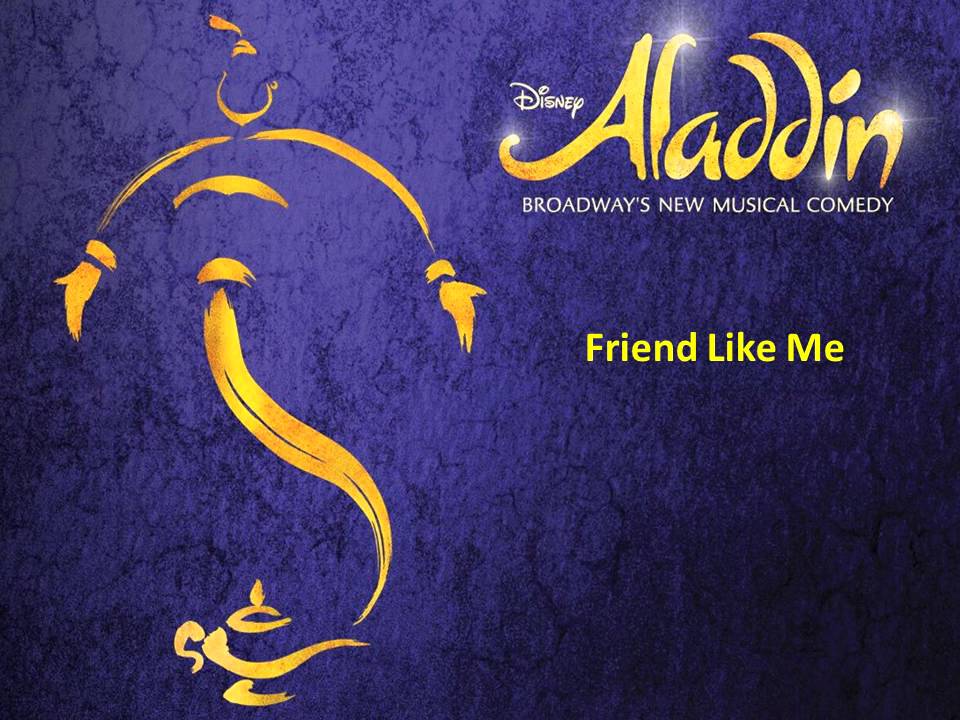 Aladdin - Friend Like Me Karaoke