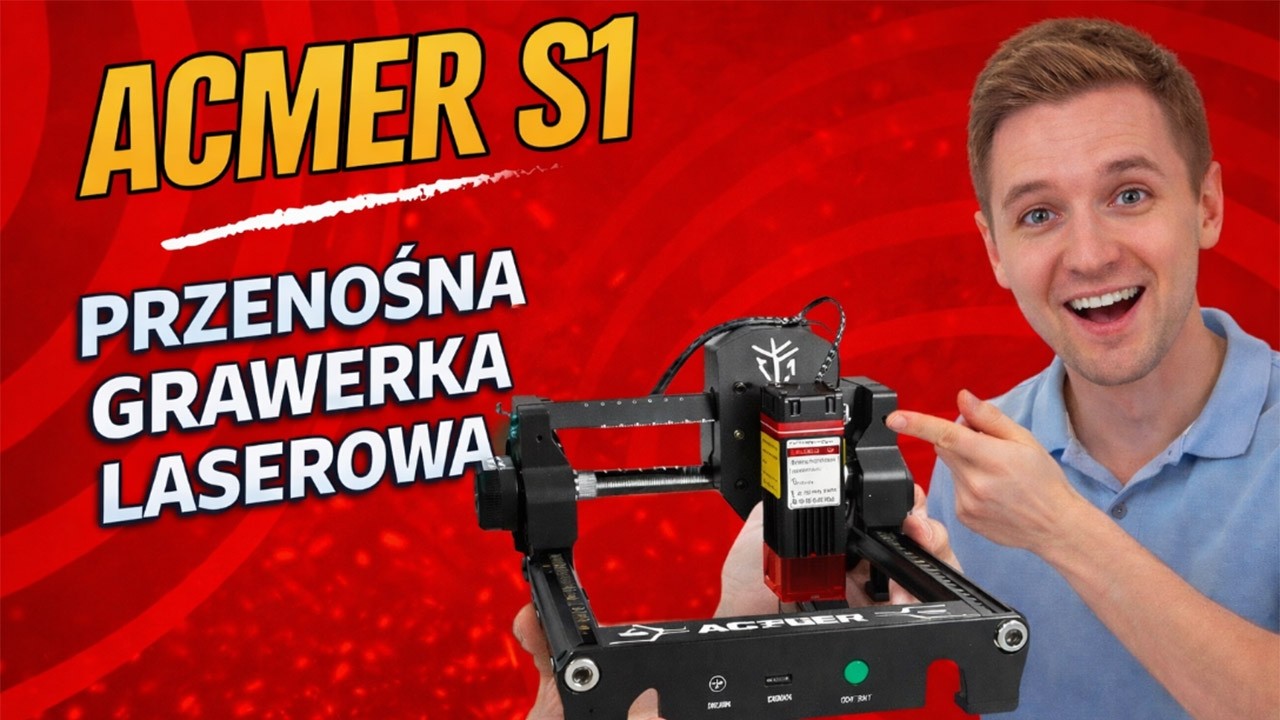 Precyzyjne grawerowanie w domu — test lasera ACMER S1 | AliExpress