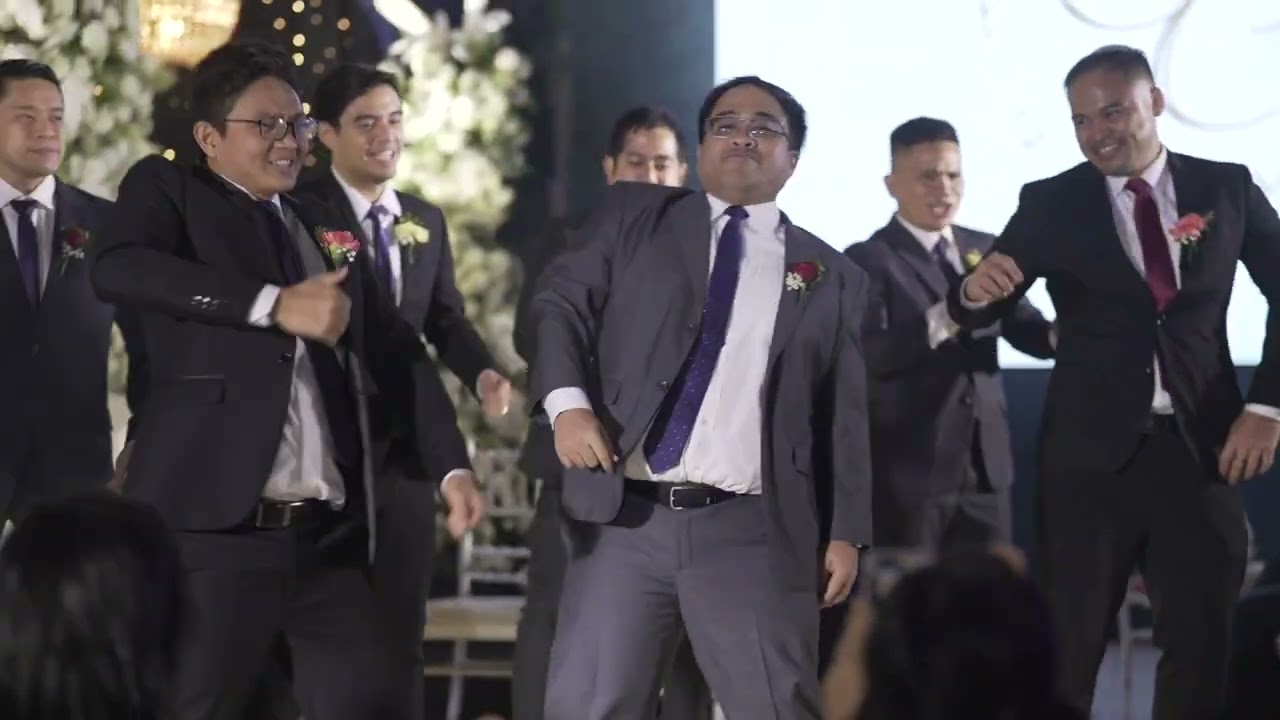 C3 & Cham: Team Groom Entrance