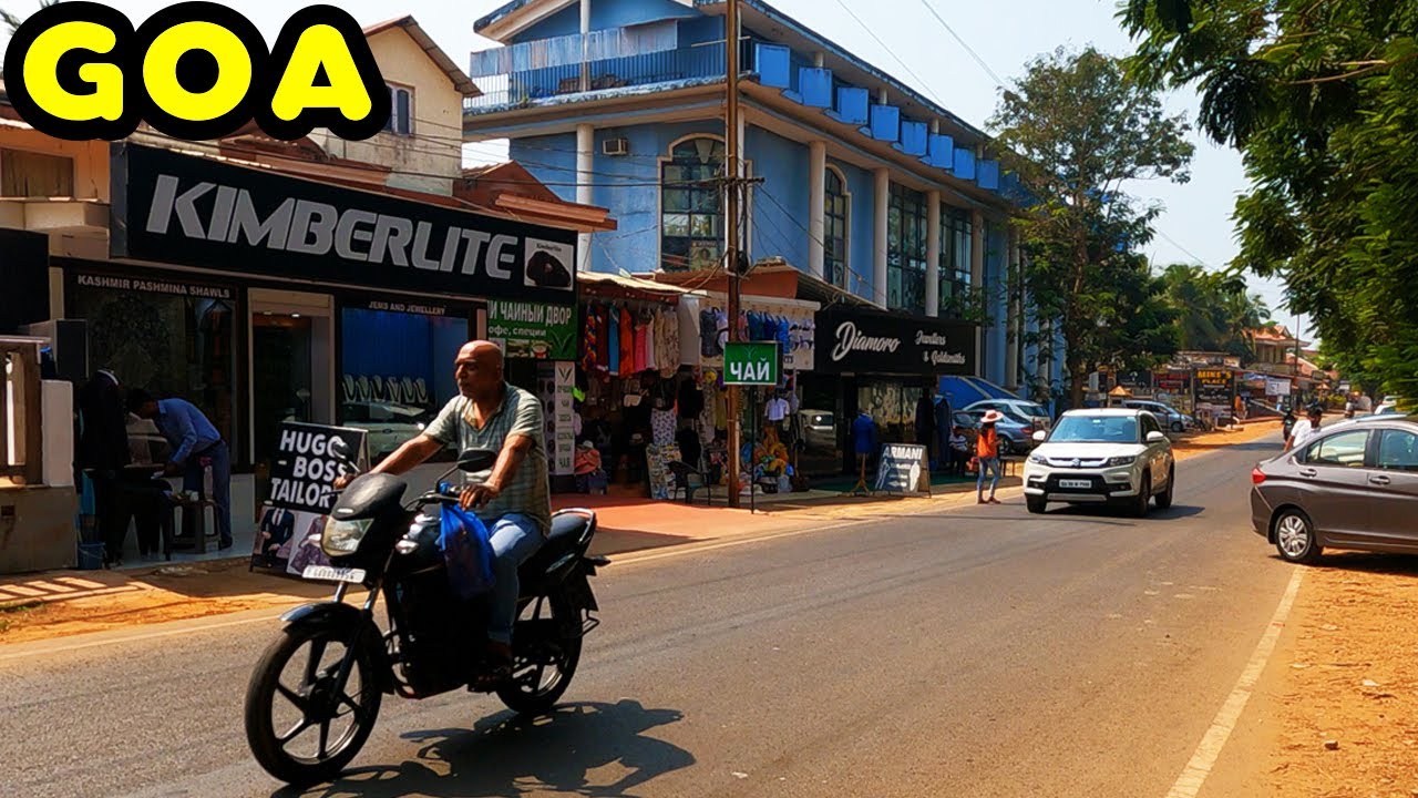 The Beautiful Town of Cavelossim in Goa, India Exploration and Walking Tour [4K]